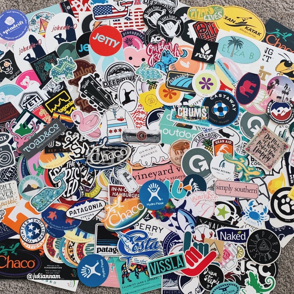 PREPPY STICKER BUNDLE (Price is for ONE)